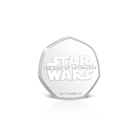 Star Wars Lightside Finn Silver-plated Prooflike Medallion