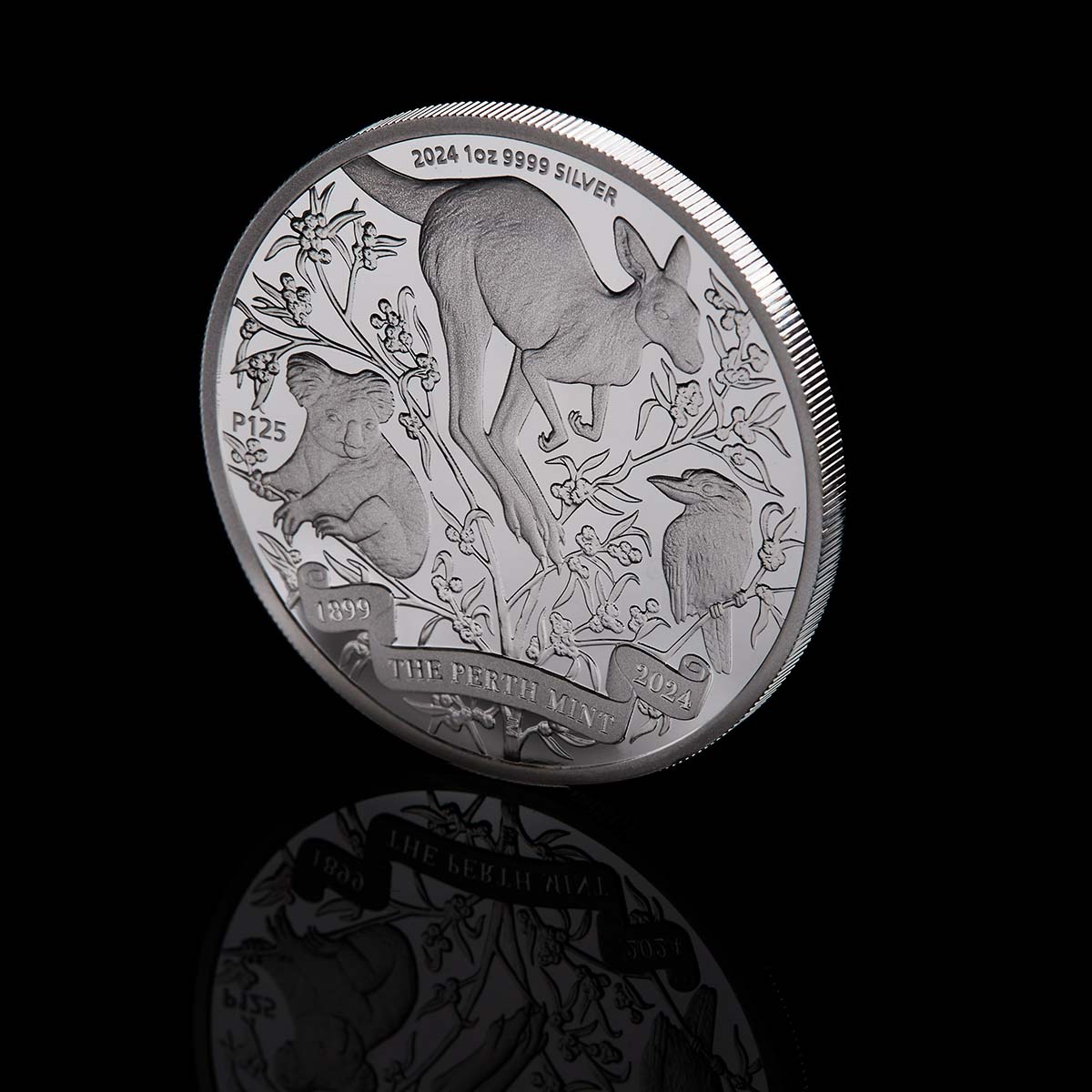 Perth Mint 125th Anniversary 2024 $1 1oz Silver Proof Coin