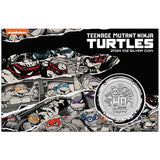 Teenage Mutant Ninja Turtles 40th Anniversary 2024 $1 1oz Silver Uncirculated Coin