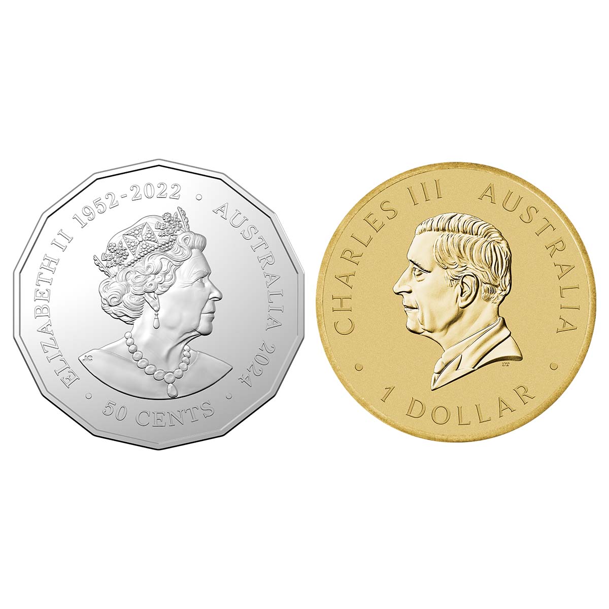 ANDA Brisbane Money Expo 2024 Perth Mint ANZAC $1 & Royal Australian Mint Lunar Dragon 50c Stamp & Coin Cover Set