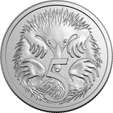 Australia Charles III 2024 5c Cupro-Nickel Uncirculated 40-Coin RAM Mint Roll