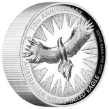 Australian Wedge-Tailed Eagle 10th Anniversary 2024 $8 5oz Silver Proof High Relief Coin