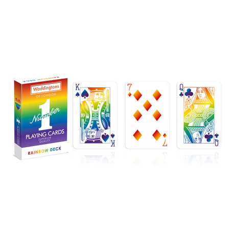 Rainbow Waddingtons Playing Cards