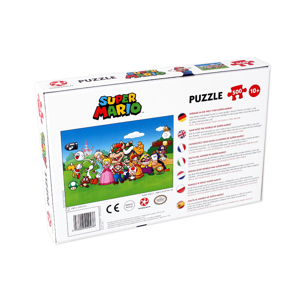 Super Mario & Friends 500 Piece Puzzle