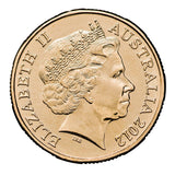 Australia International Year of Co-operatives 2012 $1 Aluminium-Bronze Uncirculated Coin