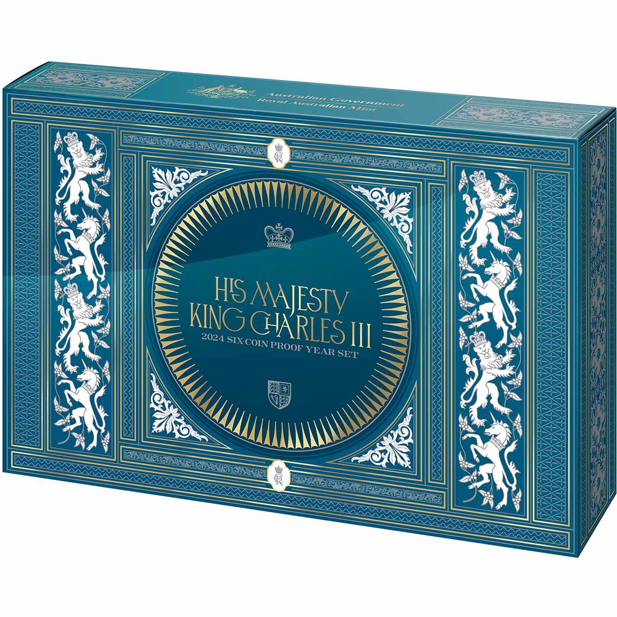 Australia 2024 His Majesty King Charles III 6-Coin Proof Set