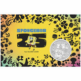 Spongebob Squarepants 25th Anniversary 2024 $1 1oz Silver Uncirculated Coin