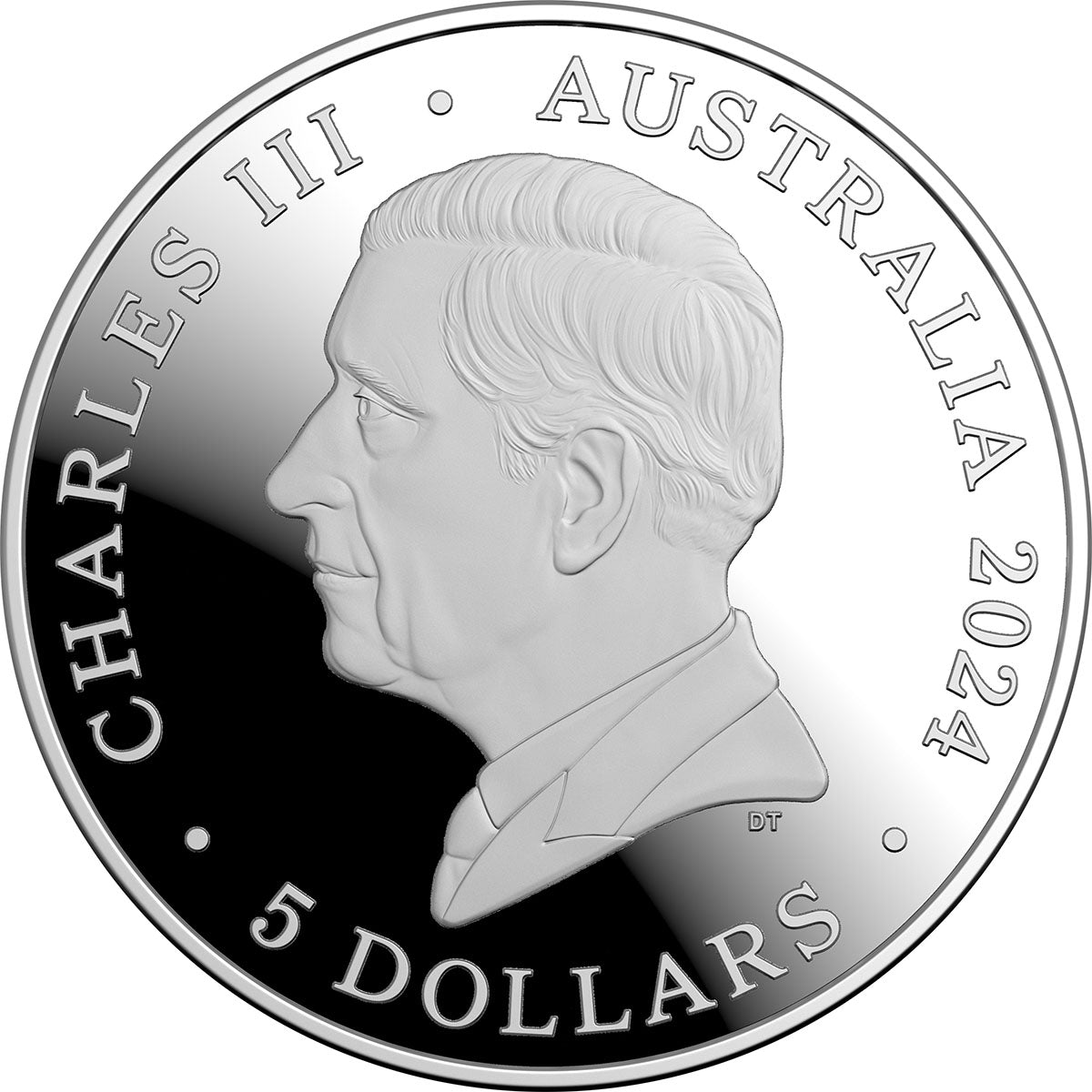 Australian Olympic Team 2024 $5 1oz Fine Silver Proof Domed Coin