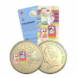 Australian Bluey Dollarbucks - The Grannies 2024 $1 Al-Br Coloured Uncirculated Coin