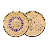 Australia 2013 $2 Aboriginal Elder & Coronation 60th Anniversary Aluminium-Bronze Uncirculated Coin Pair