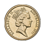 Australia 1991 $2 Indigenous Elder Brilliant Uncirculated Coin