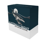 Australia at Night Bottlenose Dolphin 2025 $1 1oz Silver Black Proof Coin
