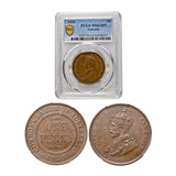 Australia George V 1925 6-Coin Set PCGS MS62-MS66 (Uncirculated-Gem Uncirculated)