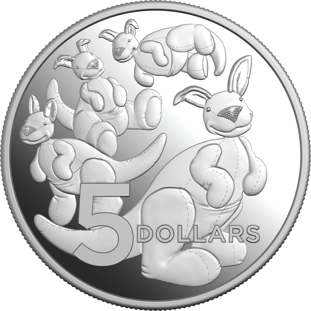 Australia Toy Kangaroo 2024 $5 1oz Silver Proof Coin
