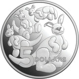 Australia Toy Kangaroo 2024 $5 1oz Silver Proof Coin