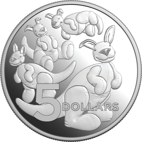 Australia Toy Kangaroo 2024 $5 1oz Silver Proof Coin