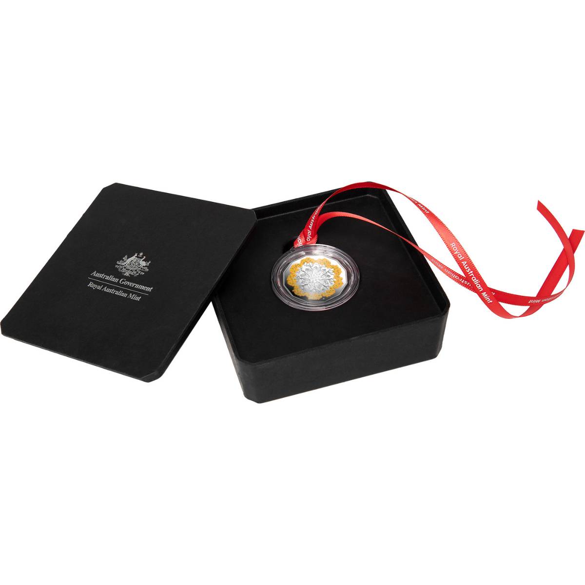 Australia Christmas Decoration 2024 50c Colour Silver Proof Coin