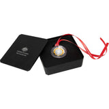 Australia Christmas Decoration 2024 50c Colour Silver Proof Coin