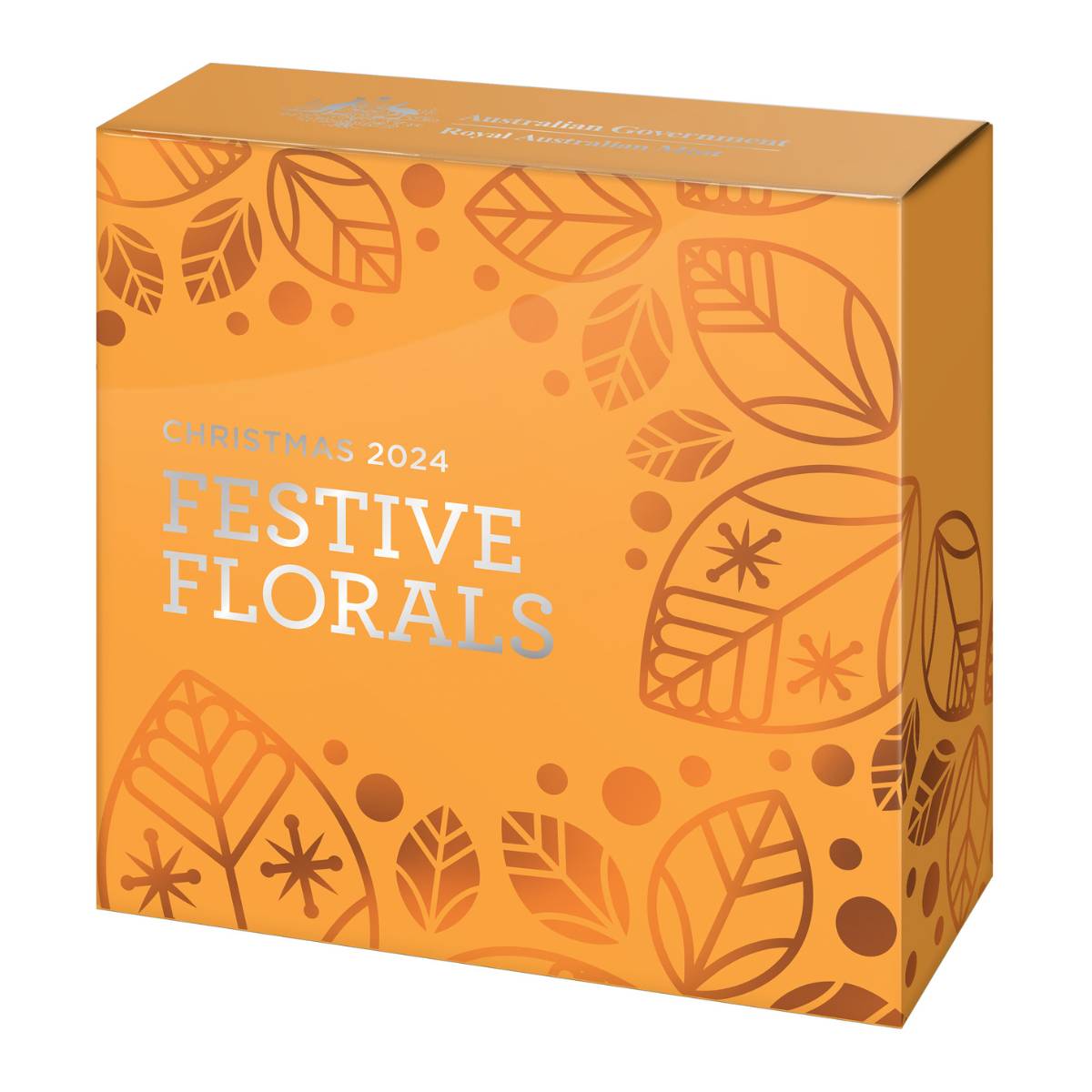 Australia Christmas Decoration 2024 50c Colour Silver Proof Coin