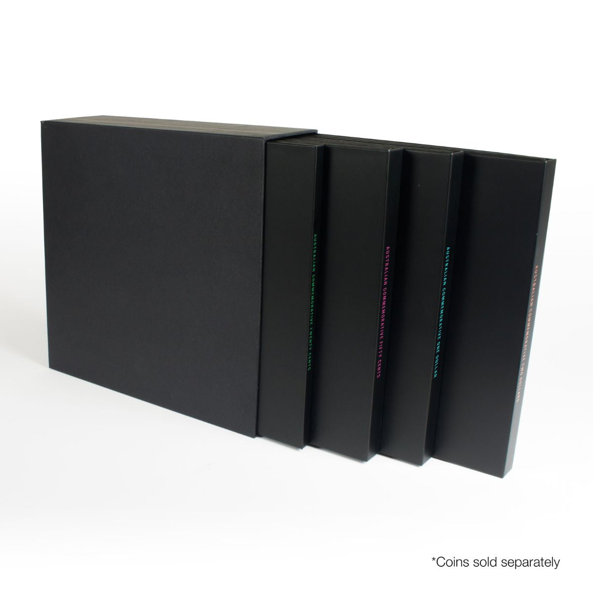 Australia 20c-$2 Circulating Commemorative Coin 4-Folder Set