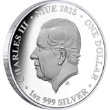 Richter Scale 90th Anniversary 2025 $1 1oz Silver Proof Coin