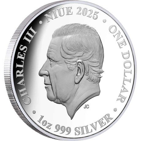 Richter Scale 90th Anniversary 2025 $1 1oz Silver Proof Coin