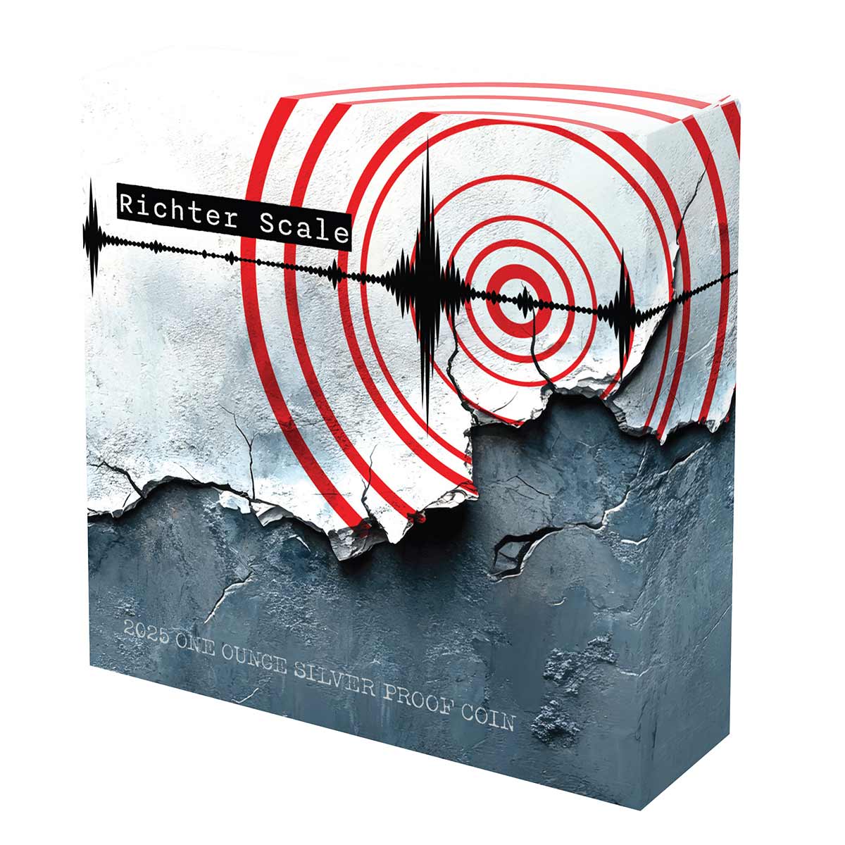 Richter Scale 90th Anniversary 2025 $1 1oz Silver Proof Coin