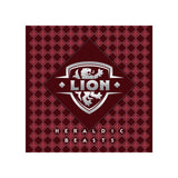 Heraldic Beasts 2025 $1 Lion 1oz Rose Gold Plated Silver Proof Coin