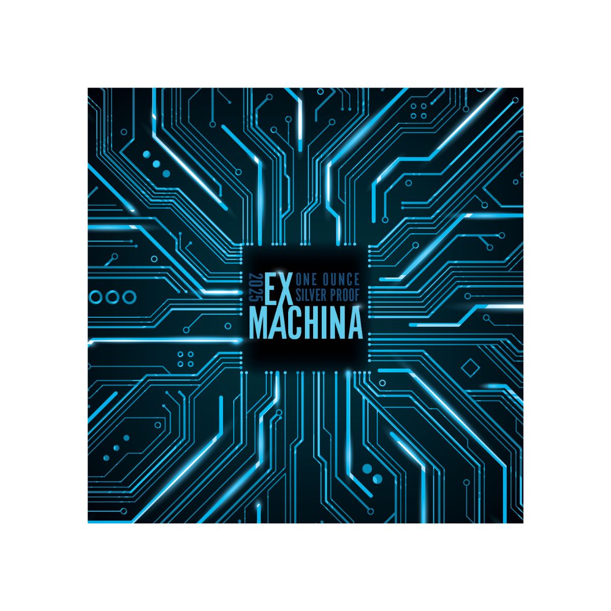 Ex Machina 2025 $1 1oz Silver Proof Coin