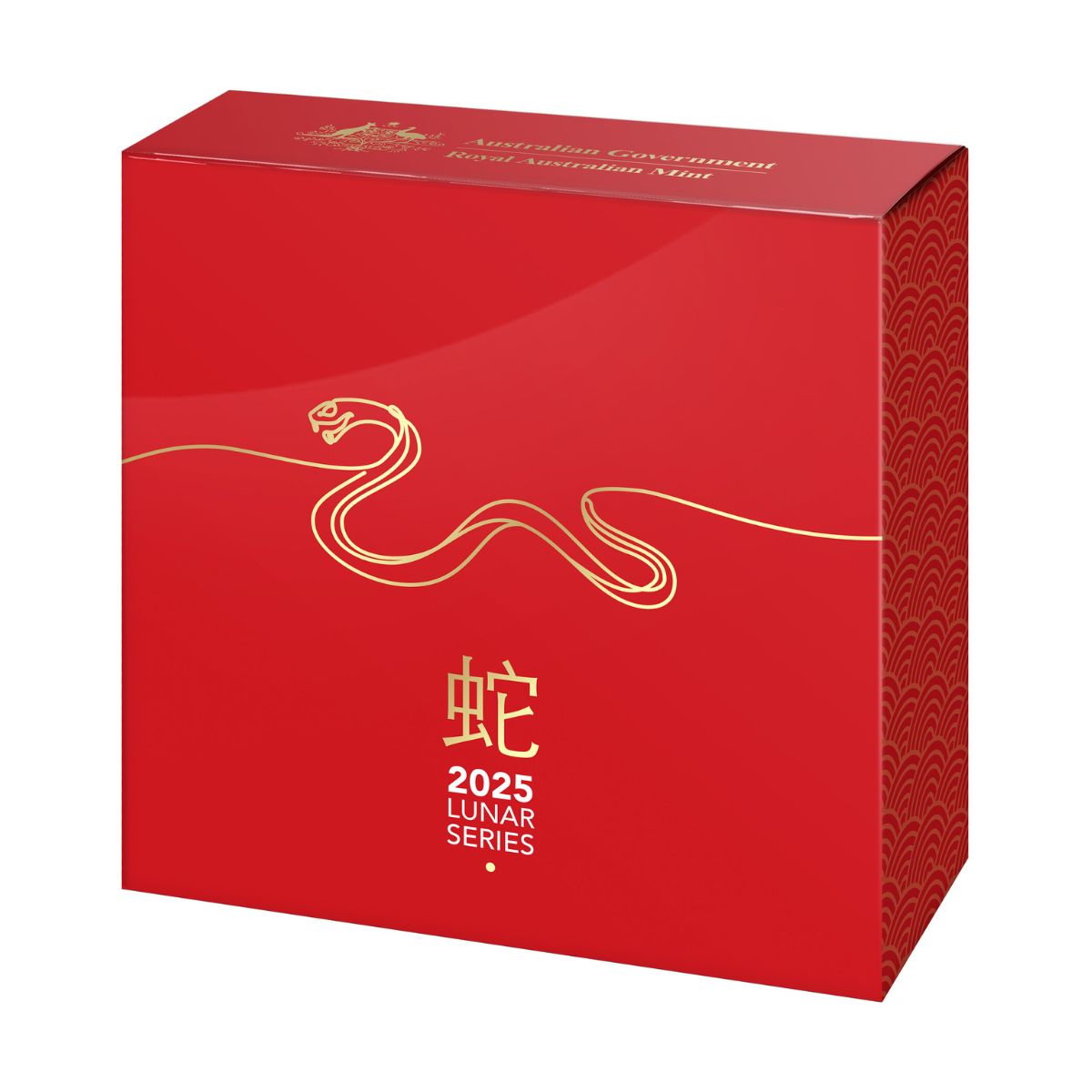 Australia Lunar Year of the Snake 2025 $5 Domed 1oz Silver Proof Coin