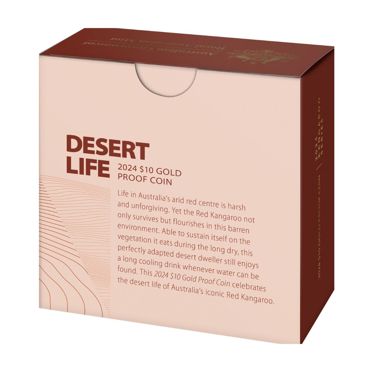 Australia Kangaroo 2024 $10 1/10oz Gold Proof Coin