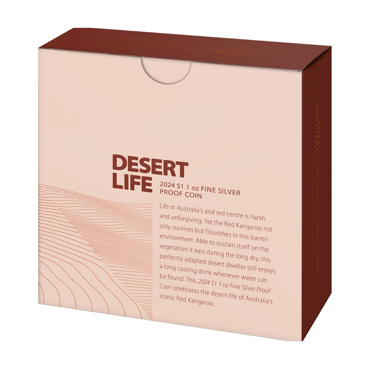 Australia Kangaroo 2024 $1 1oz Silver Proof Coin