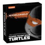 Teenage Mutant Ninja Turtles Michelangelo 2024 $1 Colour 1oz Silver Proof Coin
