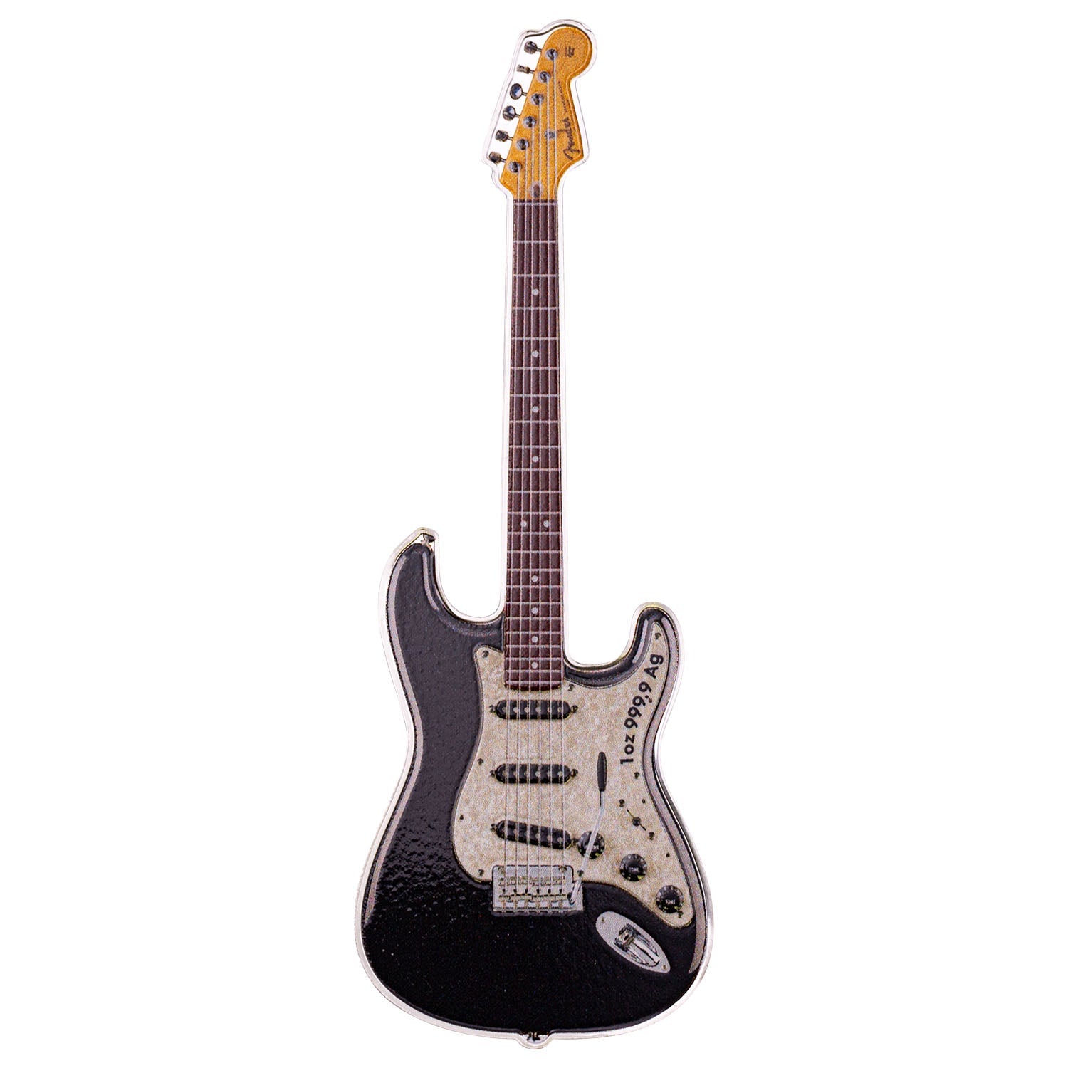 記念販売品　Fender STERLING SILVER 当時限定50コ Fender® Stratocaster® 70th Anniversary 1oz Silver Coin Mystery Box
