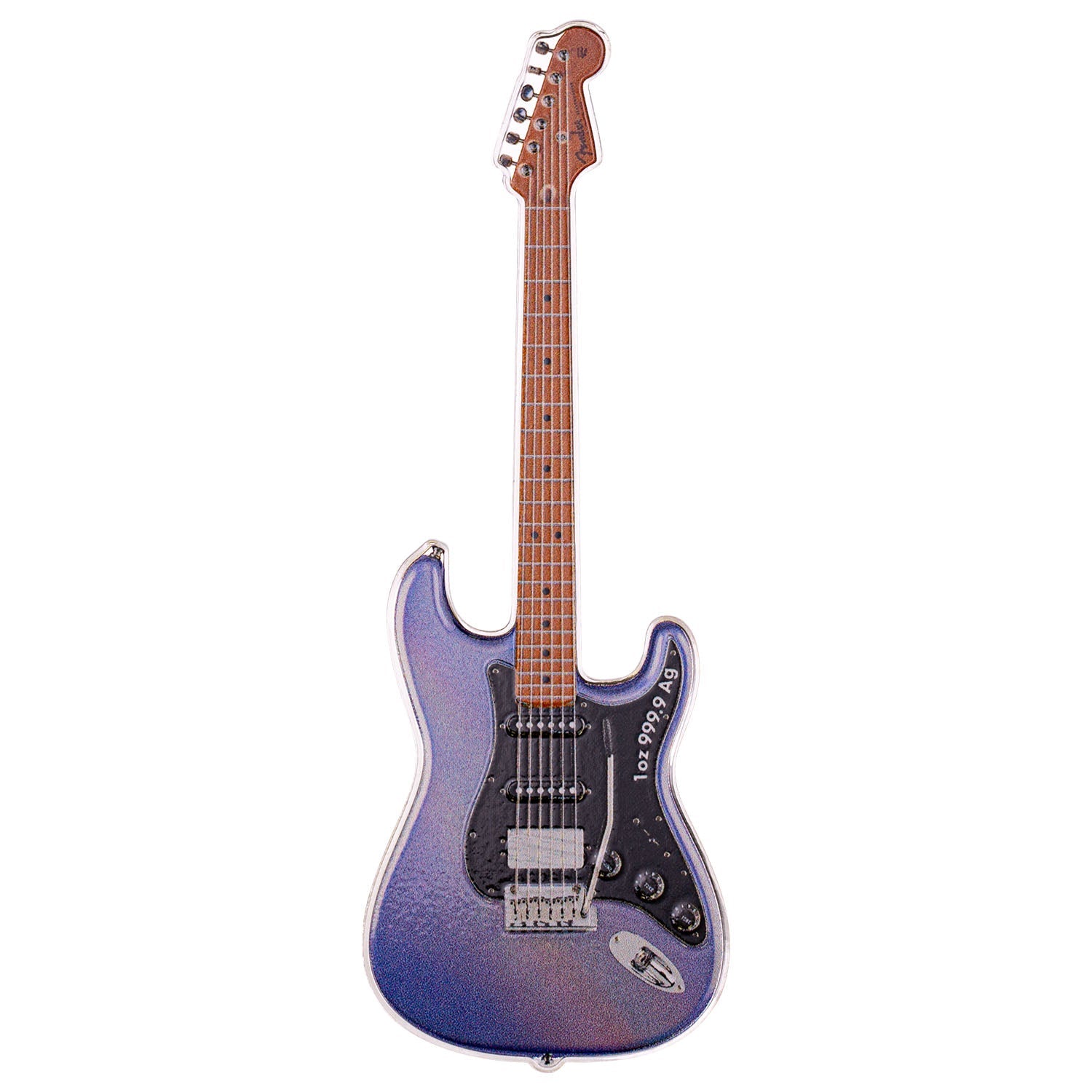 Fender® Stratocaster® 70th Anniversary 1oz Silver Coin Mystery Box