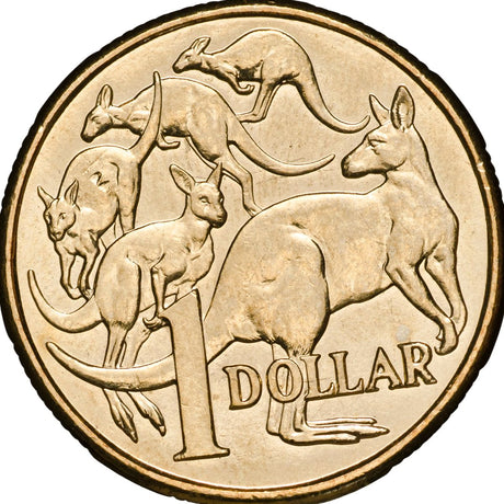 Australia 50th Anniversary Decimal Changeover 2016 $1 C Counterstamp Aluminium-Bronze Uncirculated Coin