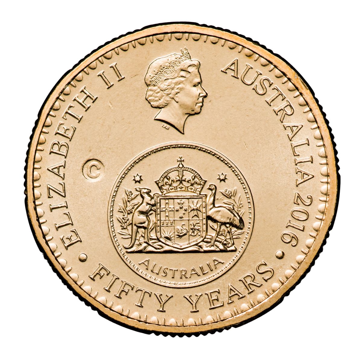 Australia 50th Anniversary Decimal Changeover 2016 $1 C