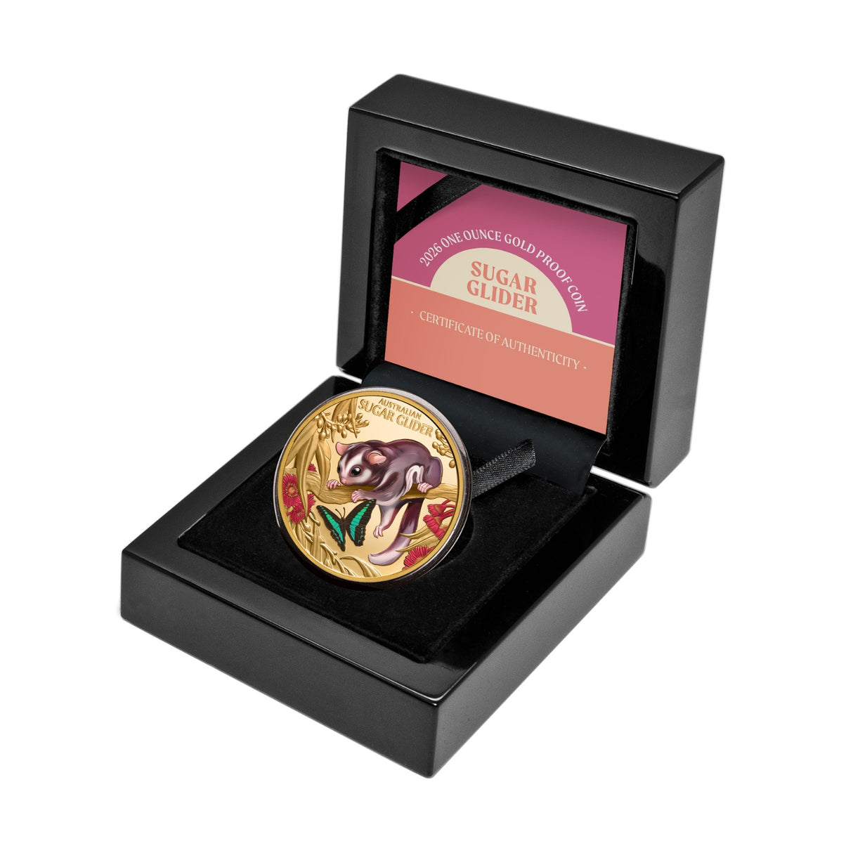 Baby Sugar Glider 2026 $100 1oz Gold Proof Coin