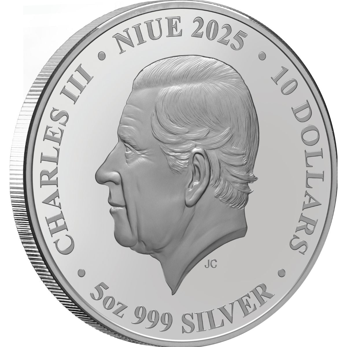 Auspicious Beasts 2025 $10 5oz Silver Proof Coin