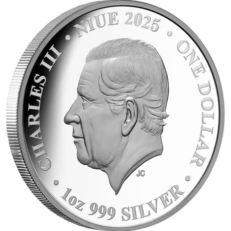 Birds of Australia 2025 $1 Wedge-tailed Eagle 1oz Silver Proof Coin