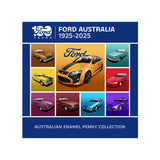 Ford Australia 100th Anniversary Enamel Penny 9-Coin Collection