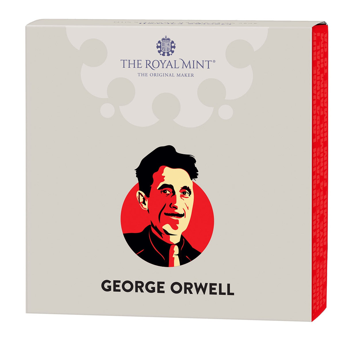 Great Britain George Orwell 2025 £2 Bimetal Silver Proof Coin