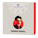Great Britain George Orwell 2025 £2 Bimetal Silver Proof Coin