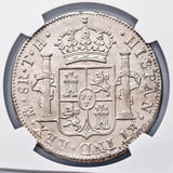 Spanish-American Charles IV 1788-1808 Mexico Silver 8 Reales NGC MS UNC Details
