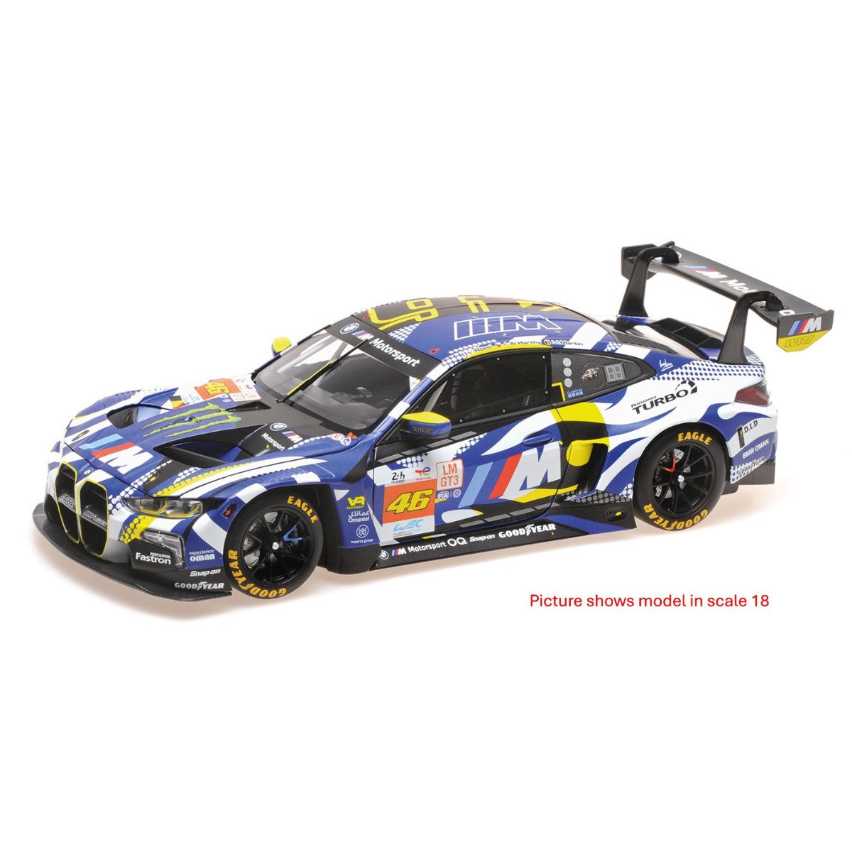 BMW M4 GT3 – TEAM WRT - V. ROSSI - A. AL HARTHY - M. MARTIN – 24H