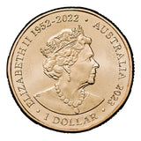 Australia AFL & AFLW 2023 $1 Colour Aluminium-Bronze Uncirculated 2-Coin Pair