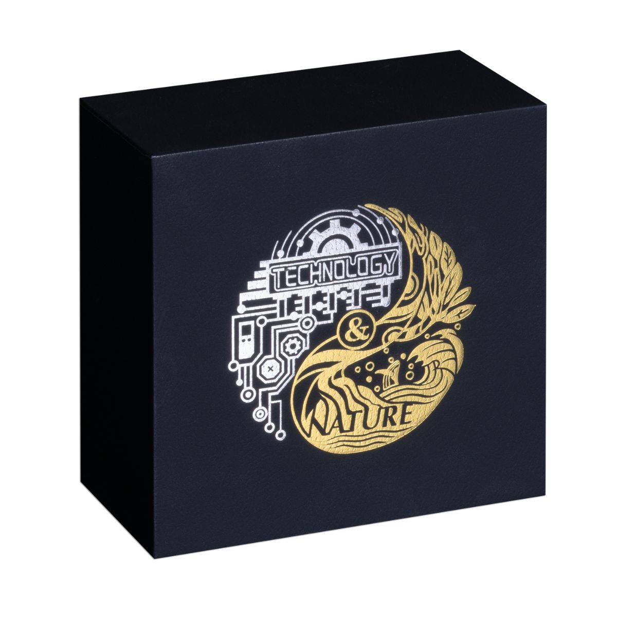 Nature & Technology 2025 $5 Filigree Gold-plated 2oz Silver Antique Spherical Coin