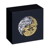 Nature & Technology 2025 $5 Filigree Gold-plated 2oz Silver Antique Spherical Coin