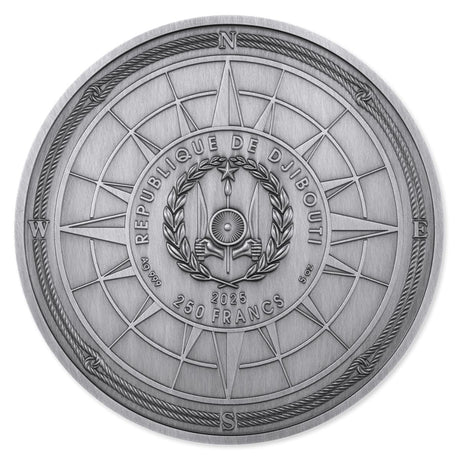 Marco Polo 2025 250Fr Silver Antique Coin