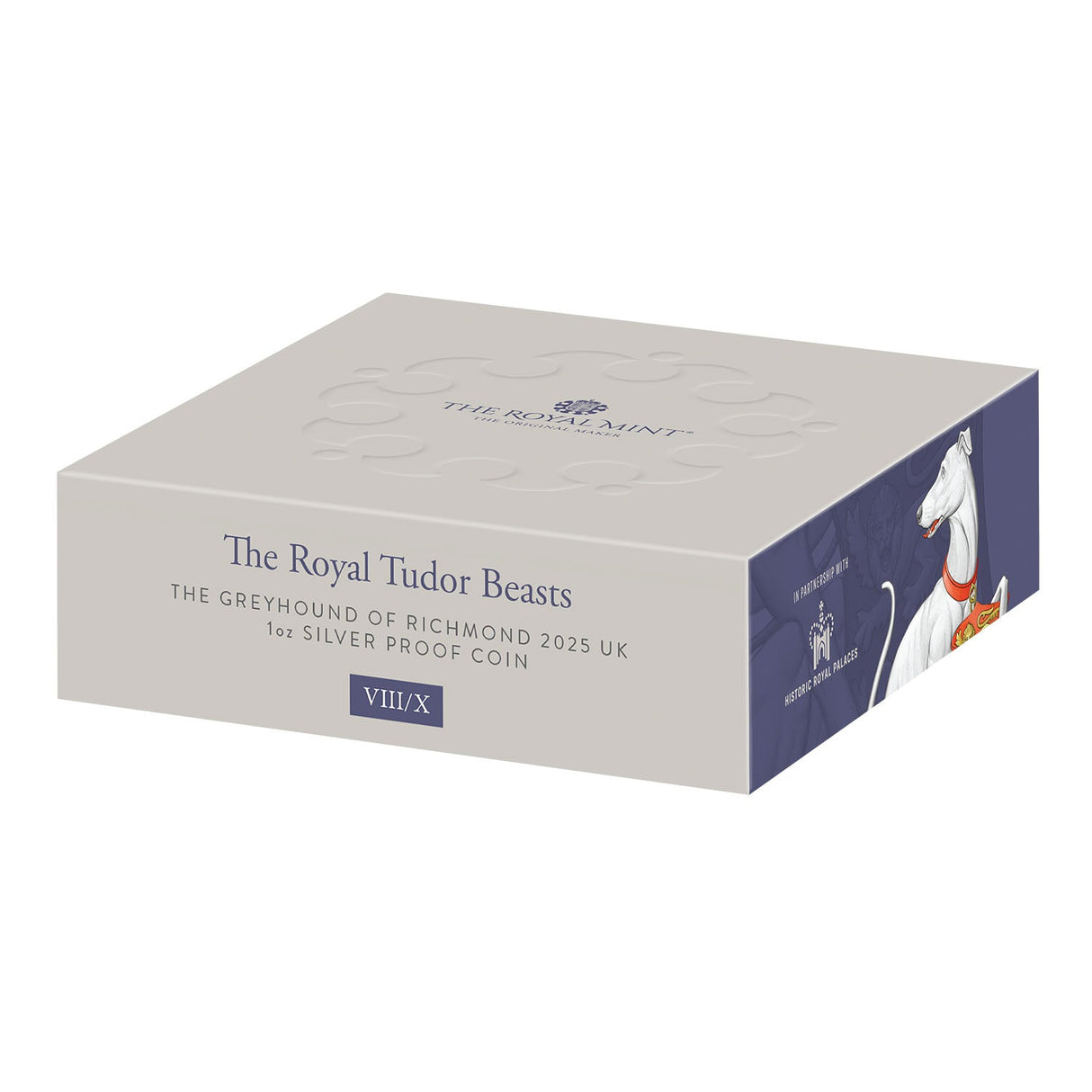 Great Britain Royal Tudor Beasts 2025 £2 Tudor Greyhound 1oz Silver Proof Coin